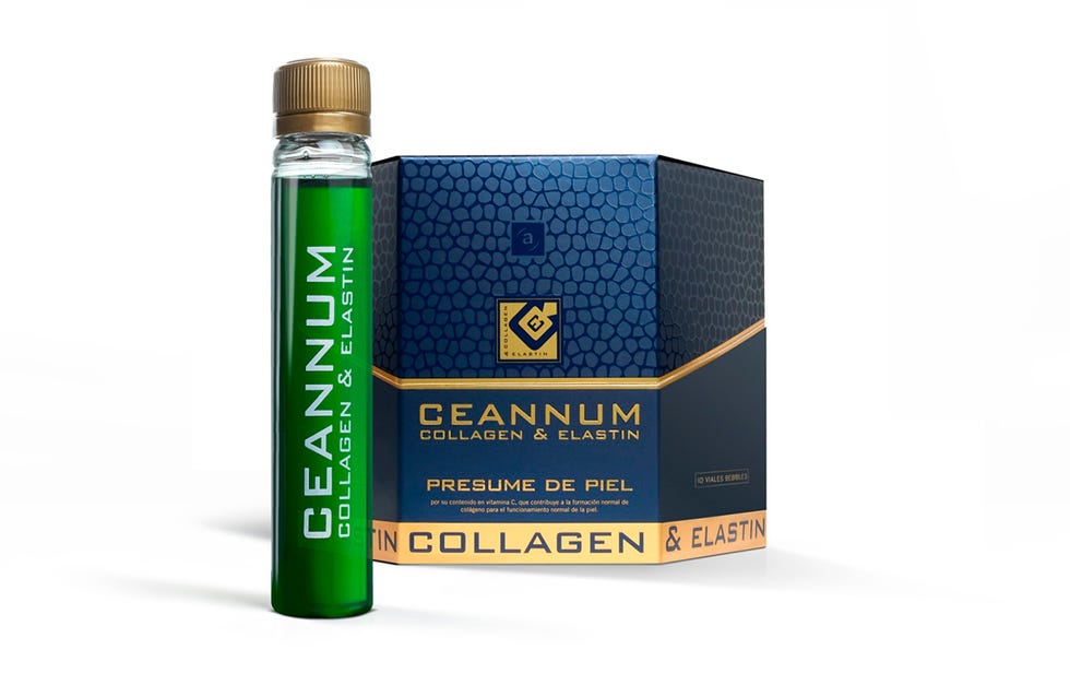 ceannum es un nutricosmético rico en colágeno y elastina, proteínas que mejoran la firmeza, elasticidad y luminosidad de la piel