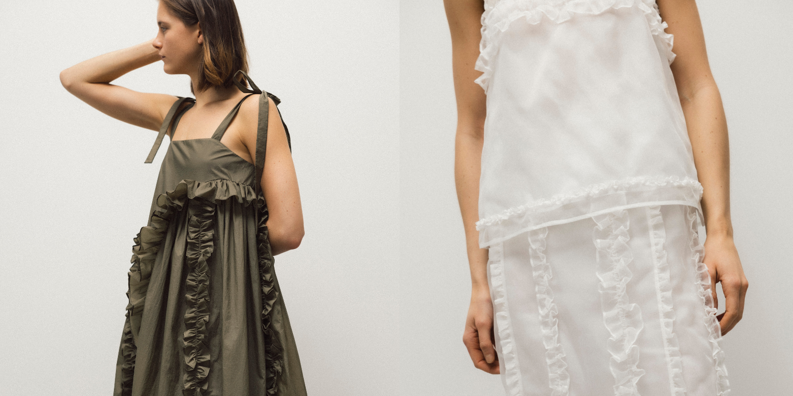 【CECILIE BAHNSEN】×ノナソースオズワルドドレス セシリー バンセン、「ノナ ソース」とのコラボ第2弾を発売