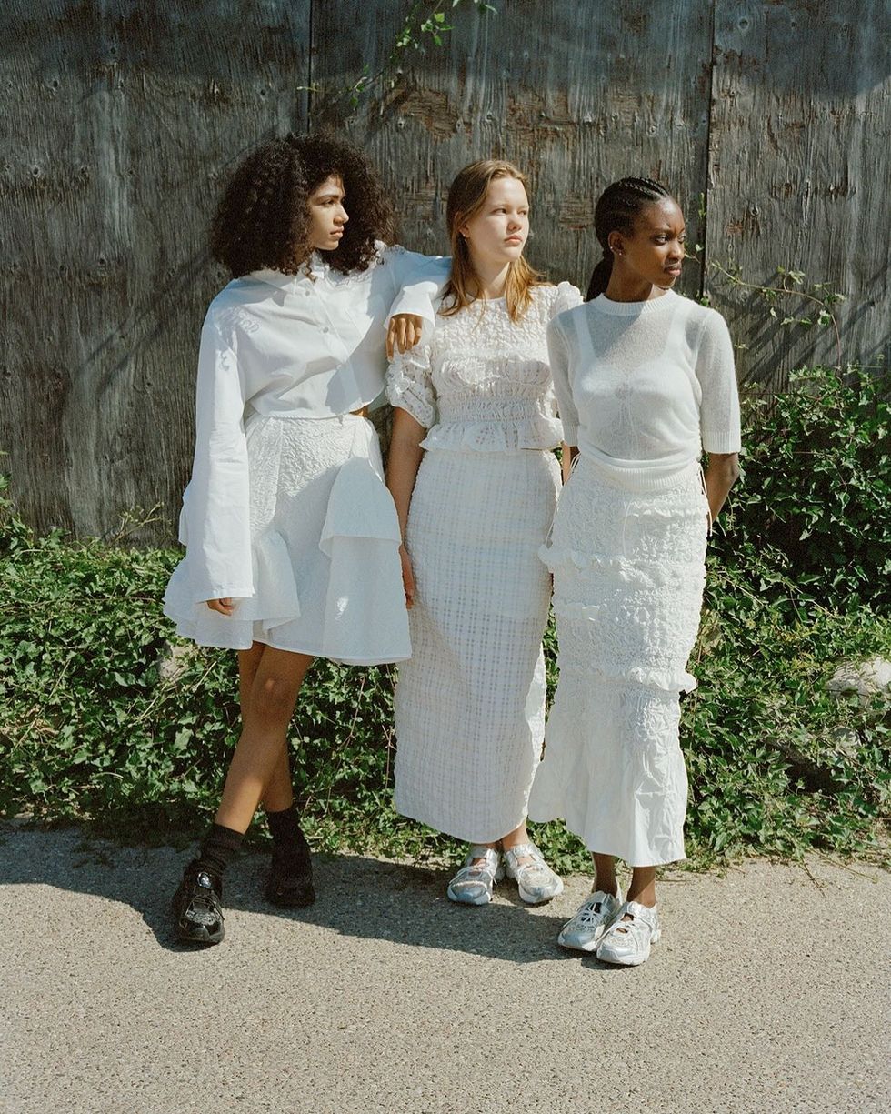 Brilliant White Flowy Dresses for Women Babydoll Shirt Dress Business –  Lookbook Store