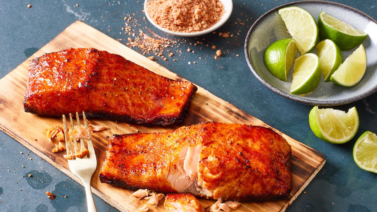 preview for A Cedar Plank Will Add Smokey Goodness To Your Grilled Salmon