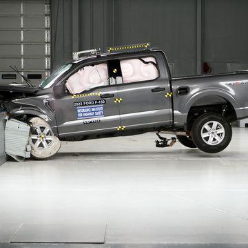2023 ford f150 crash test at warehouse