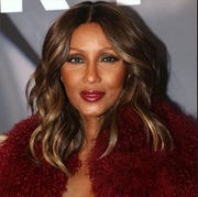 This is an image iman haircut, jane fonda haircut