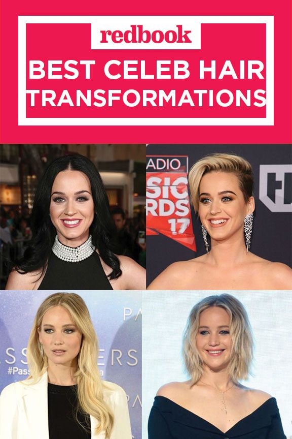 best celeb hair transformations