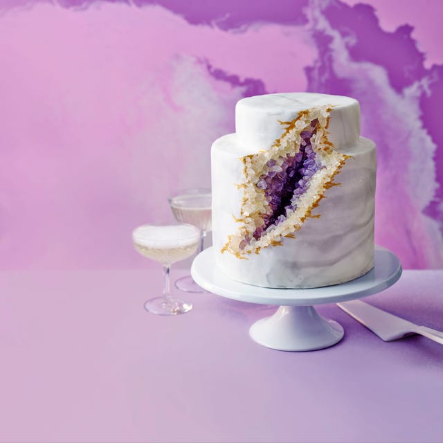 celebration geode cake