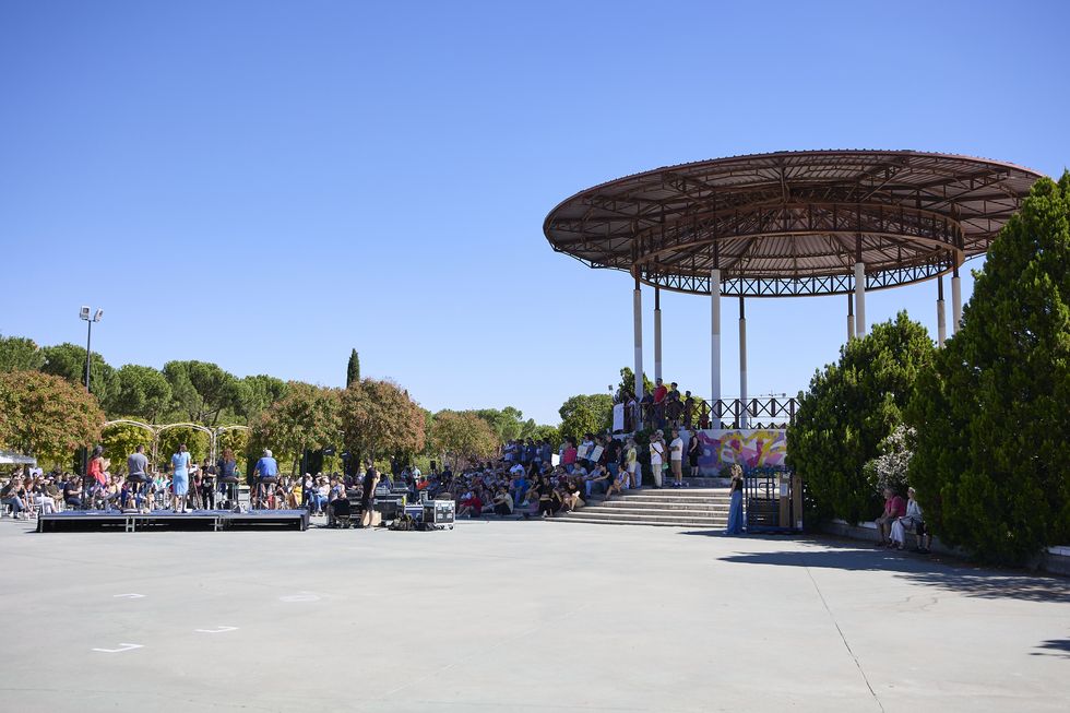 parque de pradolongo, usera, madrid