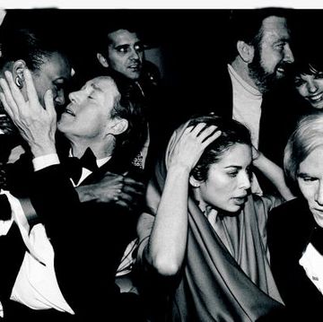 celebrities during new years eve party at studio 54