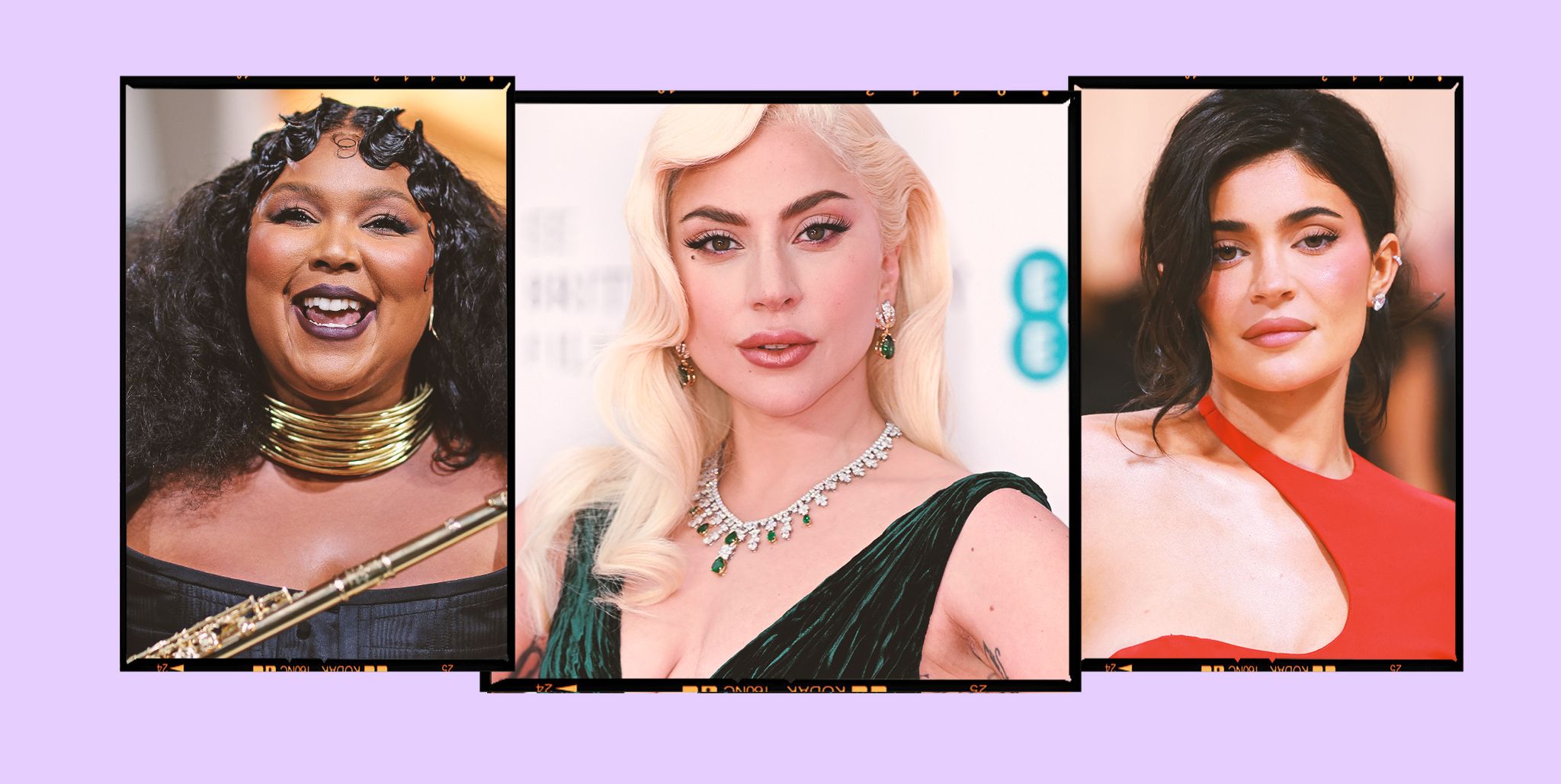 celebs who've shared unedited stretch mark photos including lizzo, lady gaga and kylie jenner
