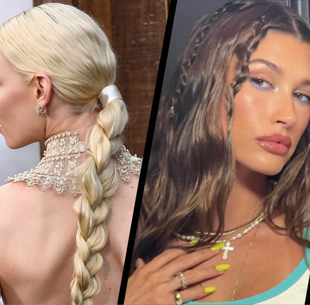 Celebrity plait inspiration - braided hairstyle inspiration