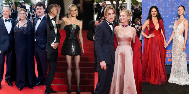 celebrity children at cannes