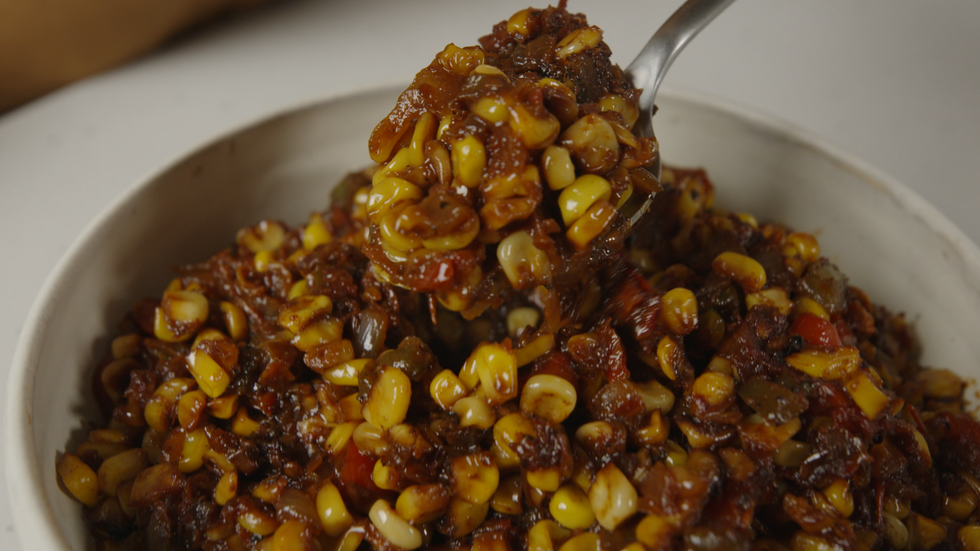 corn maque choux