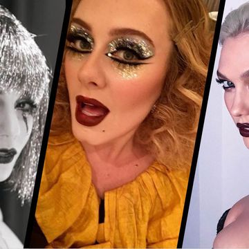 Celebrity Halloween hair and make-up inspiration