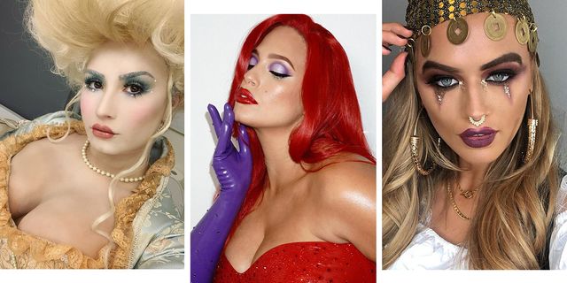 Celebrity Halloween makeup