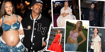 celebrity maternity outfits