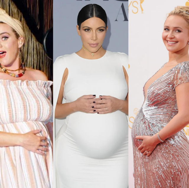 celebrity moms pregnancy weight gain