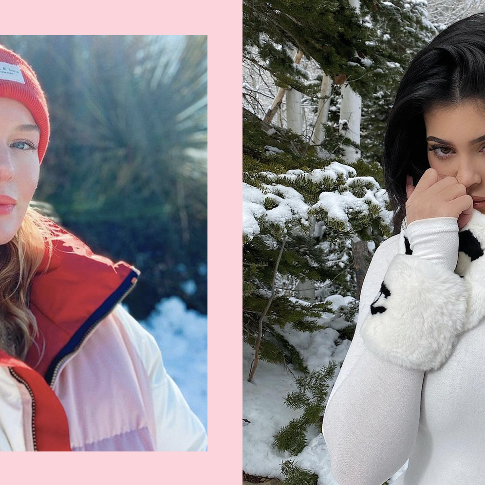 Celebrities In Snow Outfits: See Stars Like Kim K Hitting The Slopes –  Hollywood Life