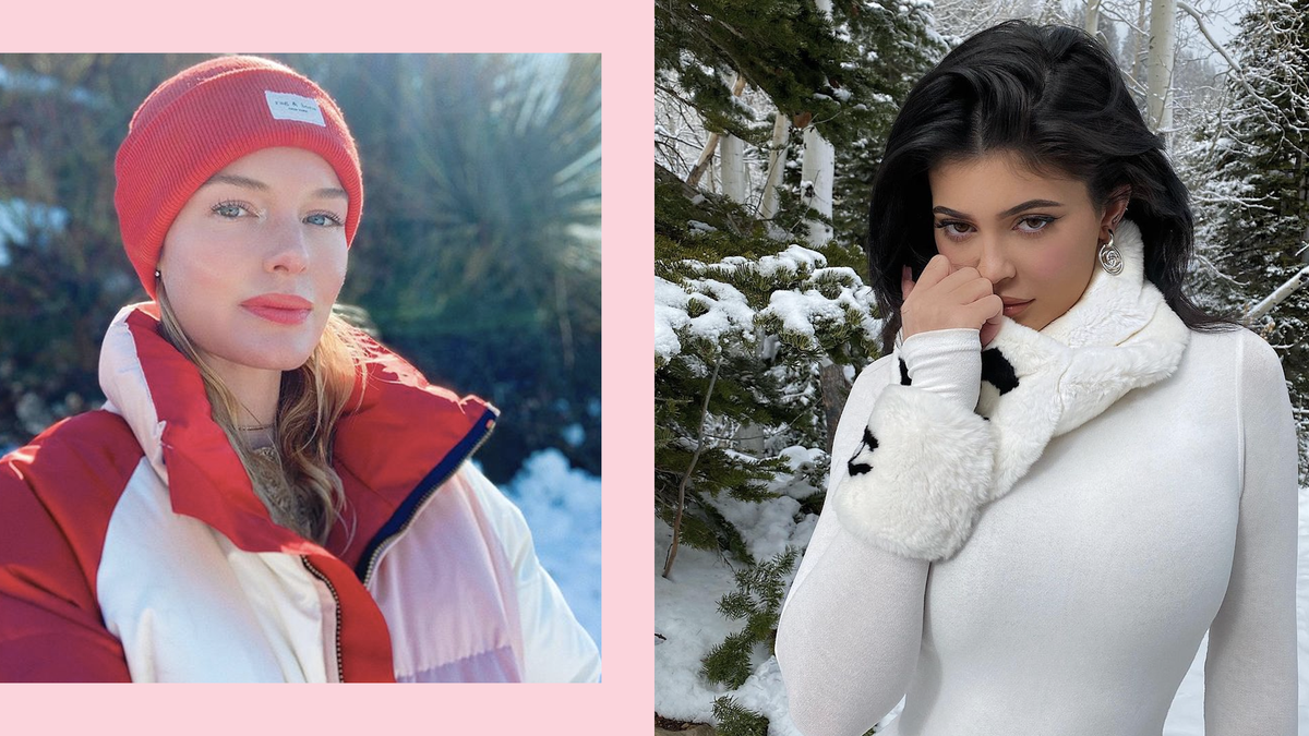 Model Kate Love Sports Stunning Perfect Moment Styles On The Slopes This  Season
