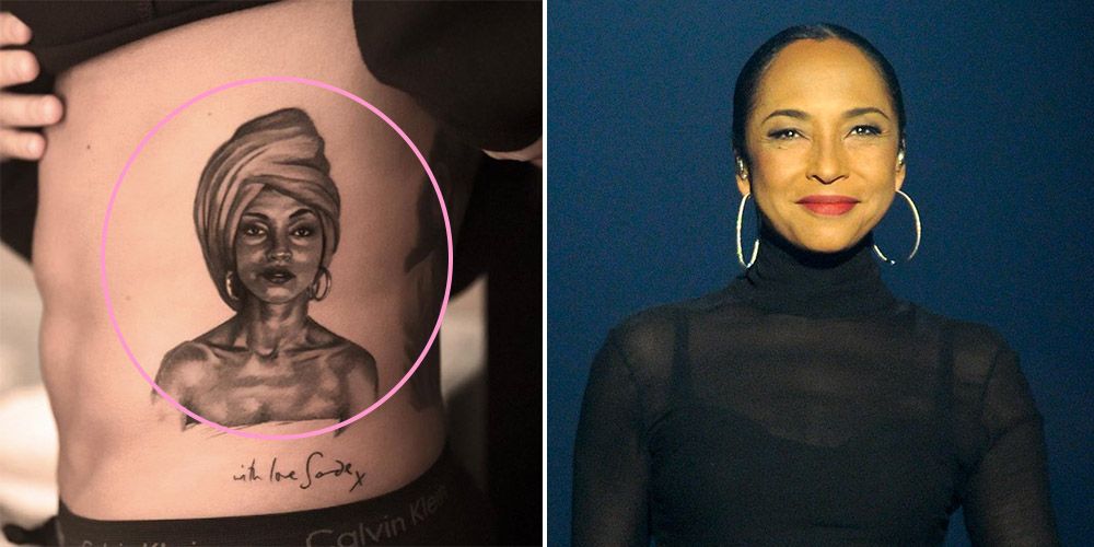 Drakes New Tattoos Include A Portrait Of Sade And A Bottle Of Drakkar Noir   The FADER