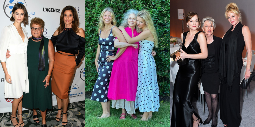 celebrity mother daughter three generations