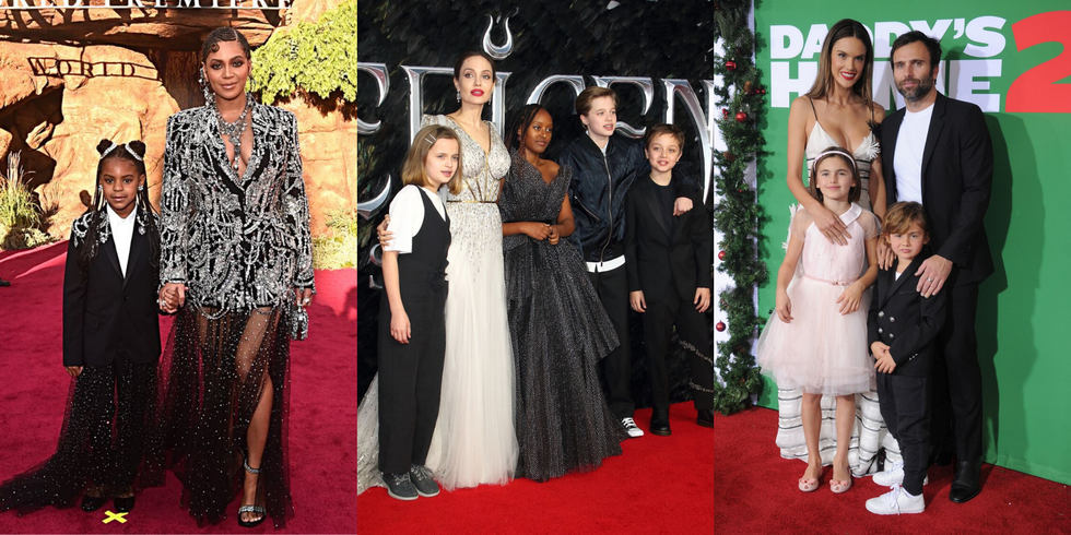 celebrity kids red carpet outfits