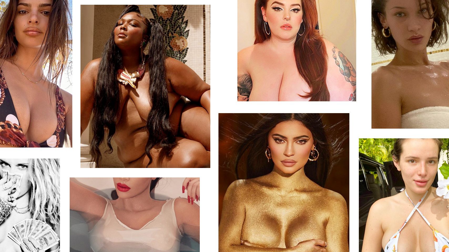 1708px x 960px - 24 Best Celebrity Boobs on Instagram - Celebs Who Posted Pics of Their Boobs