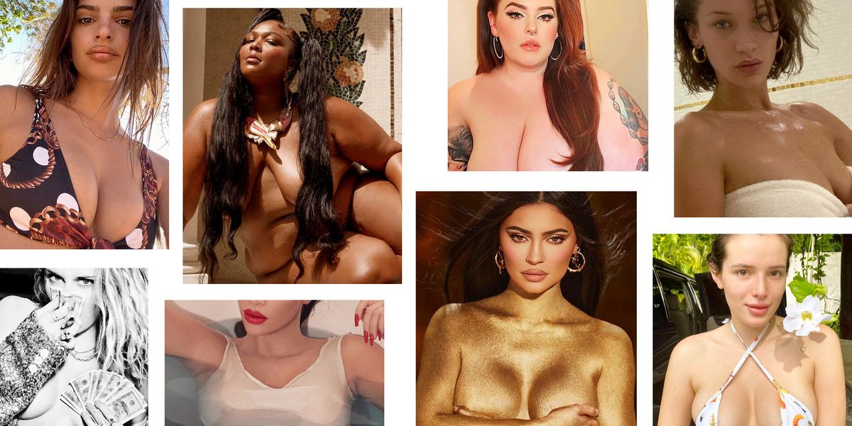 1200px x 600px - 24 Best Celebrity Boobs on Instagram - Celebs Who Posted Pics of Their Boobs