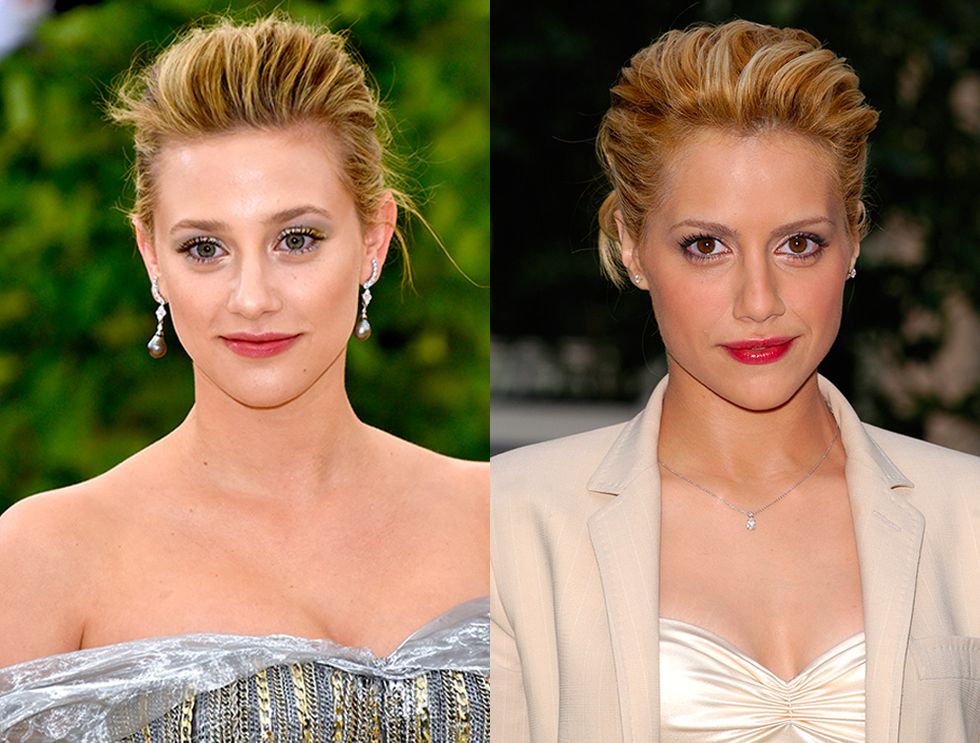 People are suddenly realising how much Lili Reinhart looks like Brittany Murphy