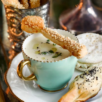 celeriac and thyme soup