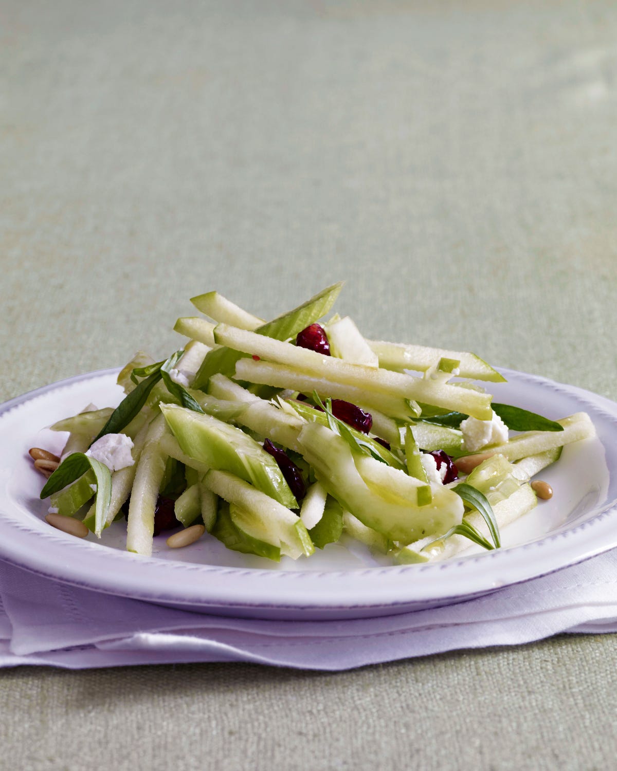 Celery Hearts with Apples and Cranberries Recipe