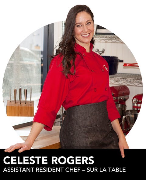 celester rogers, assistant resident chef   sur la table