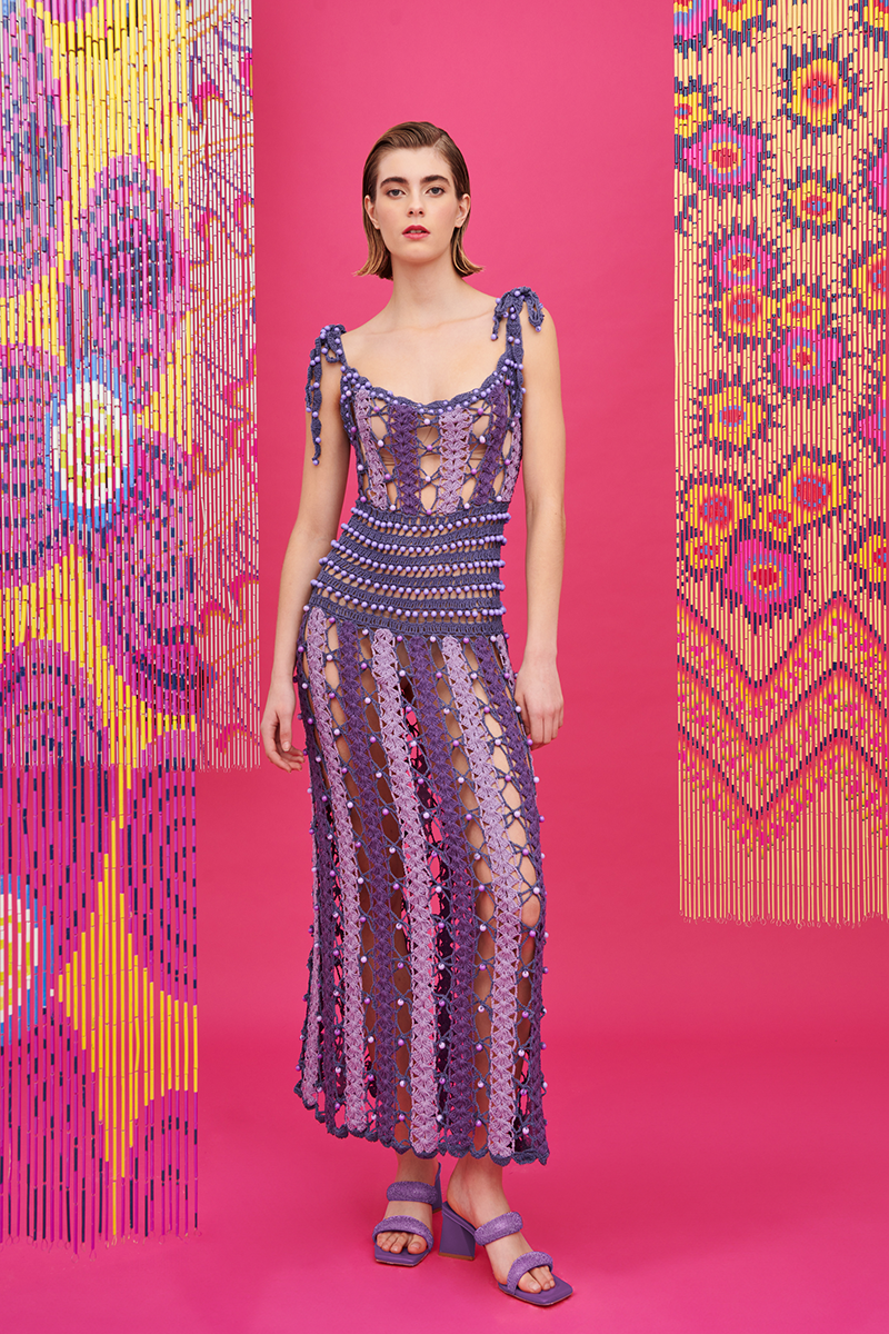 zandra rhodes x celia b collaboration