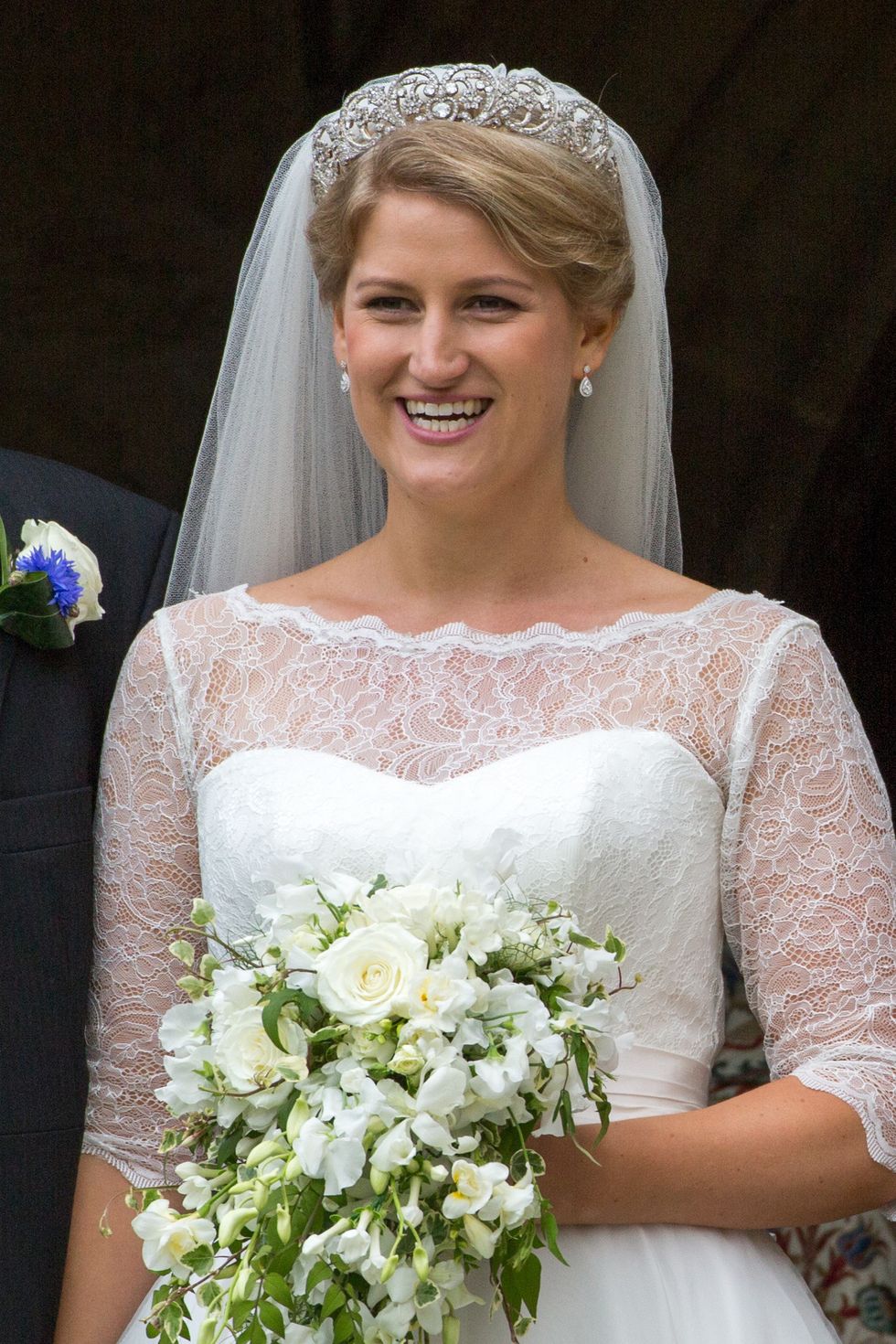 Princess Diana's niece's looked the spitting image of Diana at her wedding over the weekend