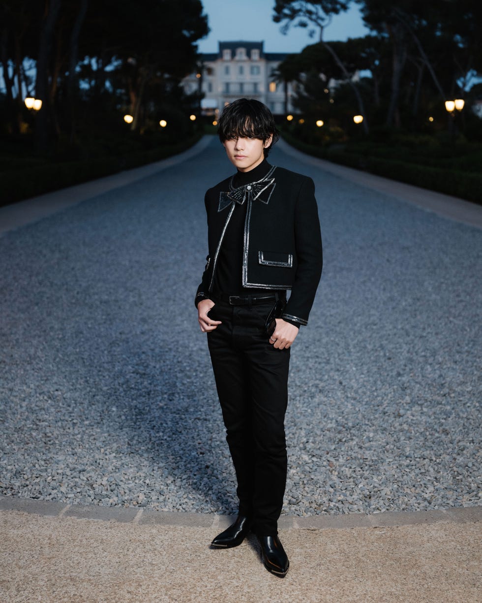 v at the celine cannes dinner﻿