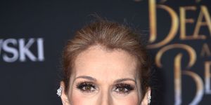 los angeles, ca   march 02  singer celine dion attends disneys beauty and the beast premiere at el capitan theatre on march 2, 2017 in los angeles, california  photo by frazer harrisongetty images