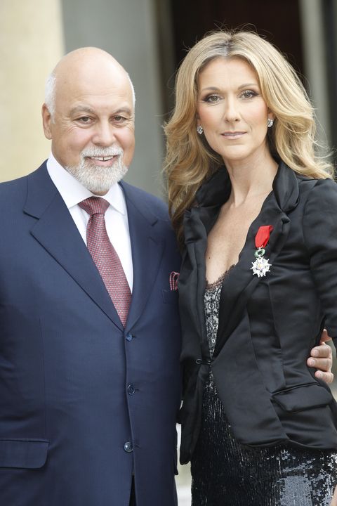 Celine Dion receives the 'Legion d'Honneur' by French President Nicolas Sarkozy, at the Elysee Palace, in Paris, France on May 22nd, 2008