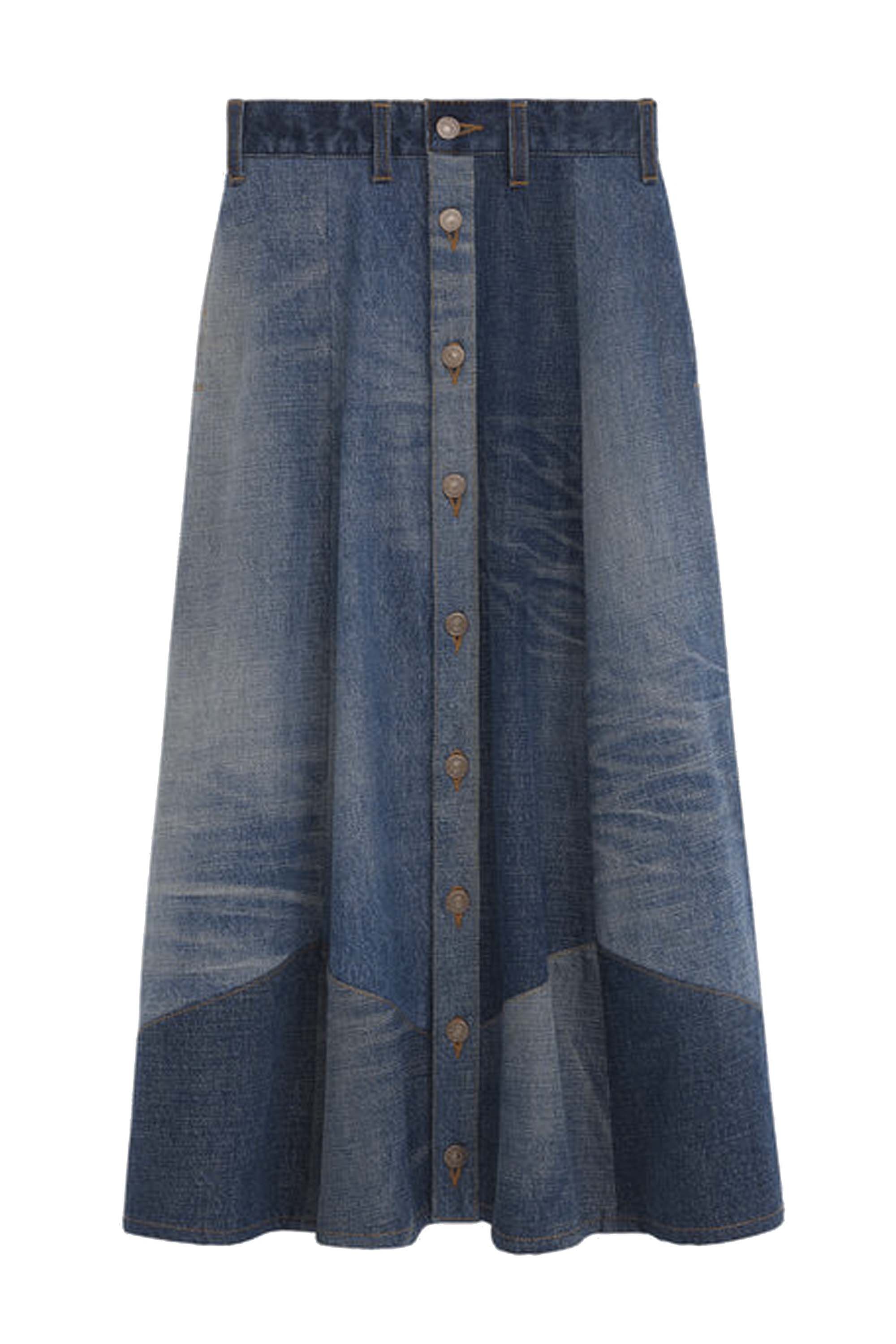 Celine prairie denim outlet skirt