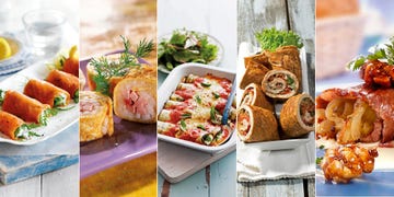 cenas rollitos y wraps
