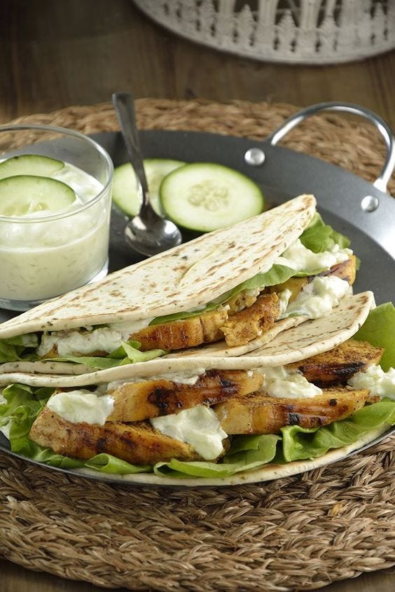 cenas sanas fajitas de heura