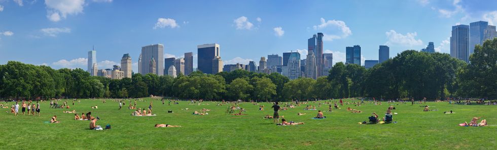Central Park a New York è un grande polmone verde sempre molto frequentato
