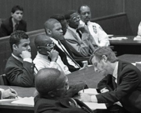 central park five in court 1990