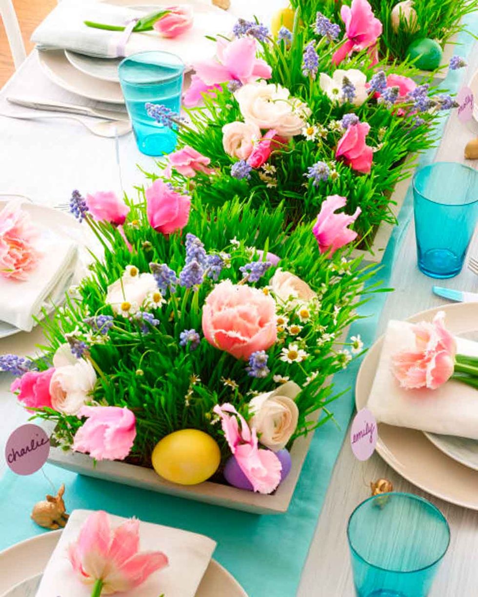 Centros de flores: la alegría de la mesa - Foto 1