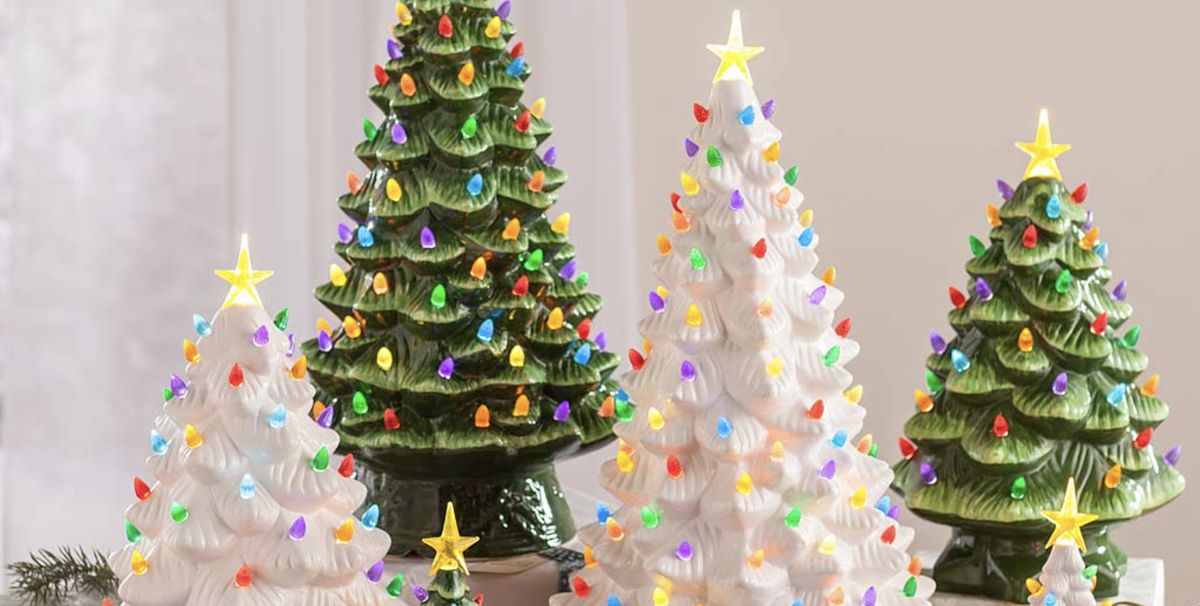 ceramic christmas trees