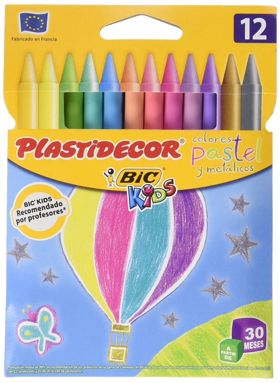 Ceras de colores de Plastidecor