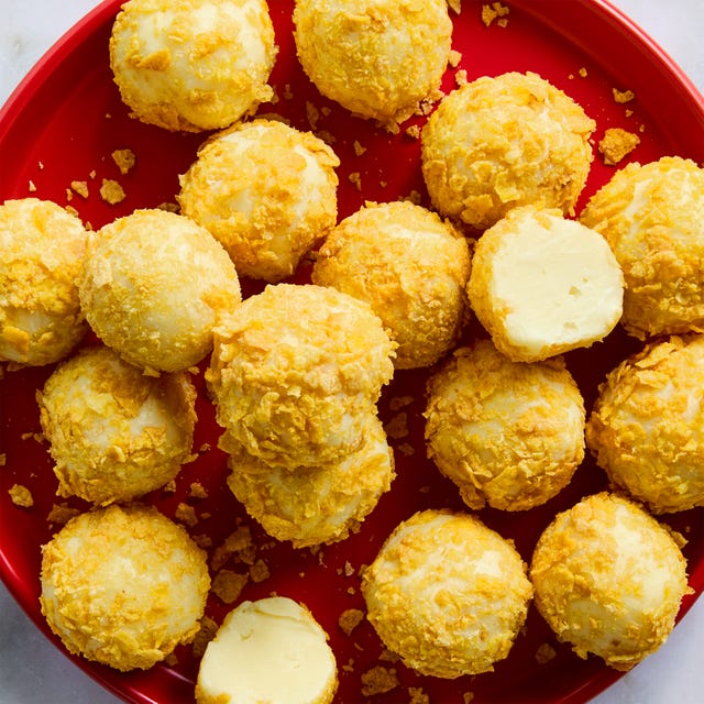 truffles coated in cereal pieces