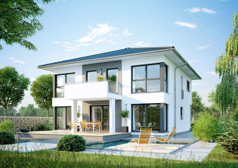 casa con cerramientos con sistema de pvc
