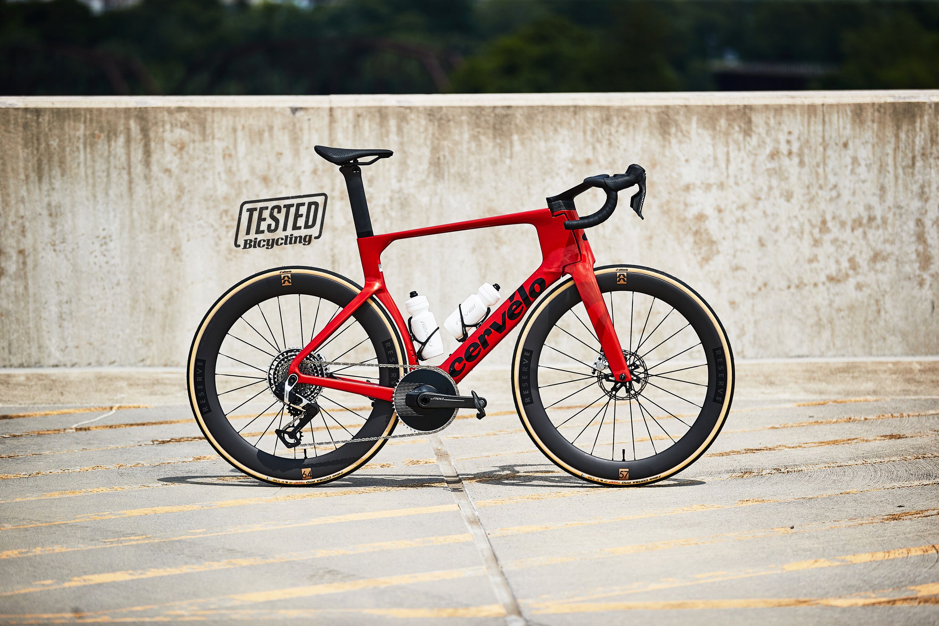 cervelo S5 2024年現行ステム90mm Cervelo S5 Red eTap AXS Road Bike - Bikes