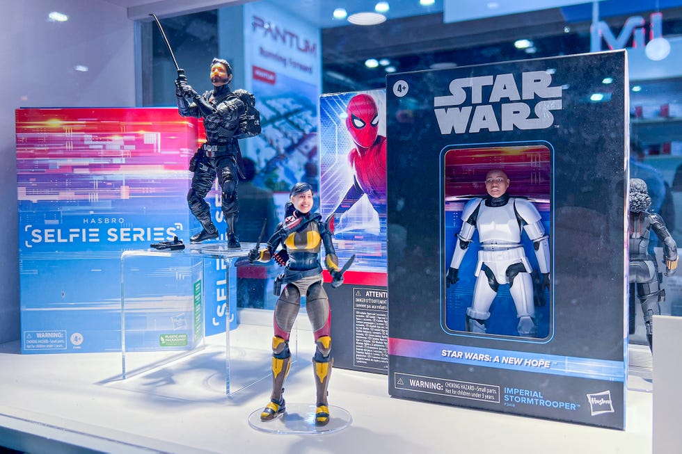 hasbro x formlabs "selfieseries" figures hasbro x formlabs "selfieseries" figures