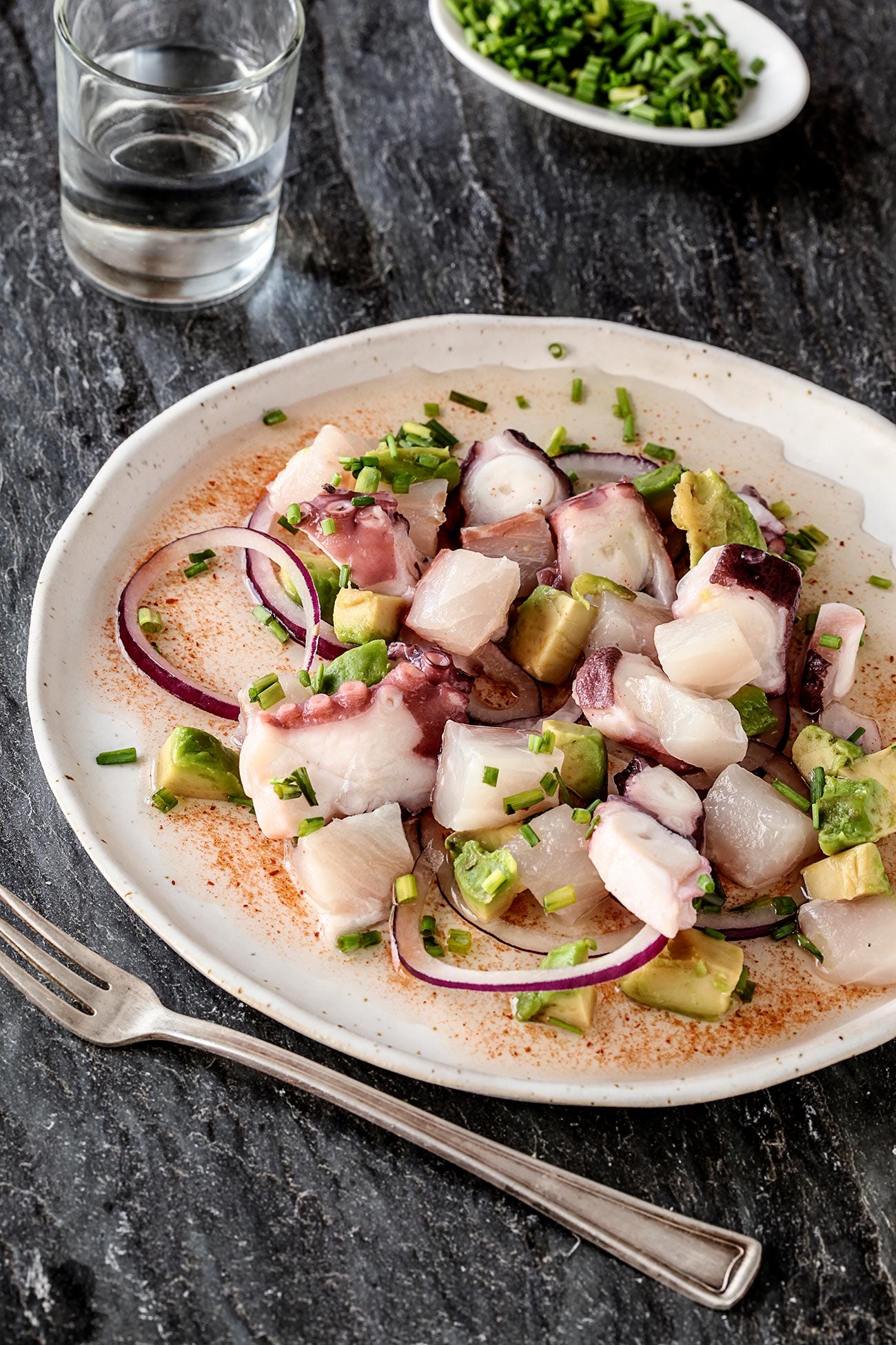 Receta de ceviche de corvina y pulpo fácil y saludable