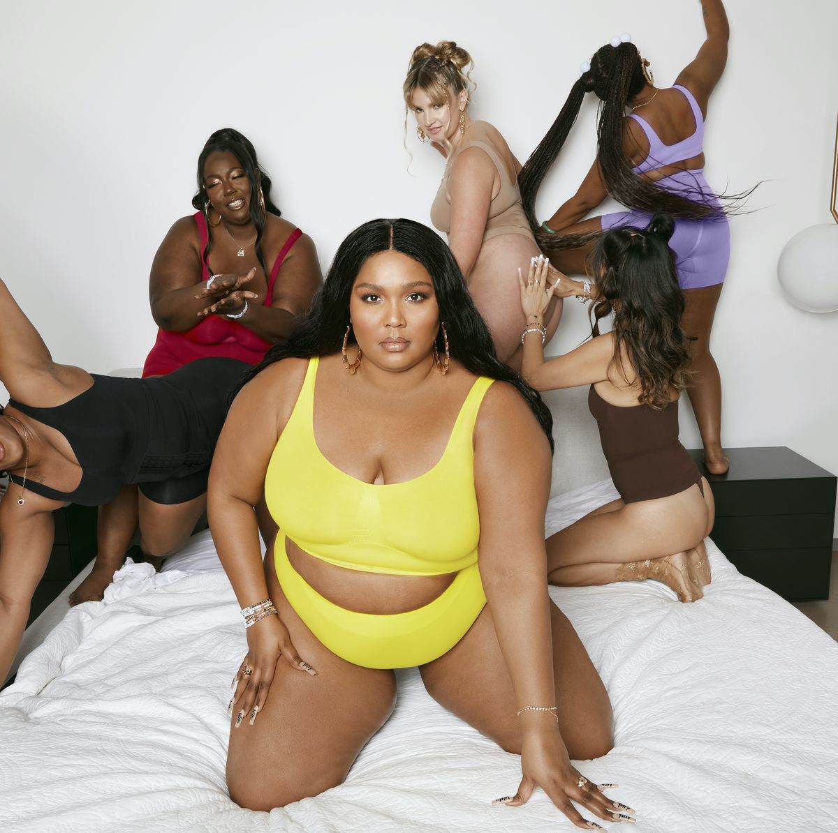 Fat Women Plus Size Pijama Lingerie Women Lace Hollow-out