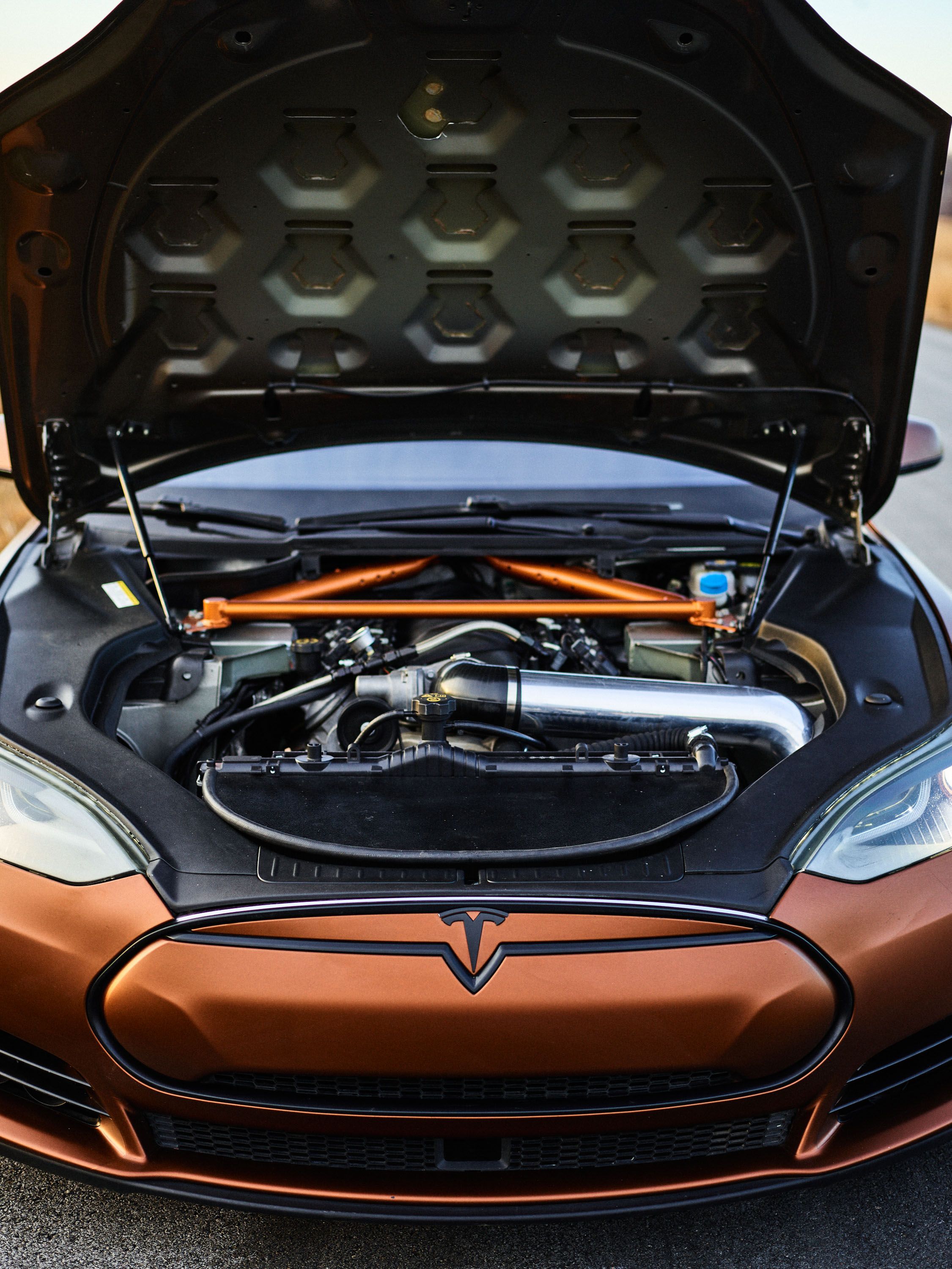 Tesla on sale powertrain swap