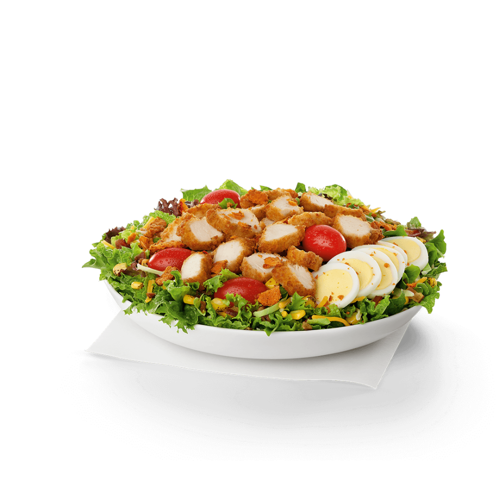 a bowl of food